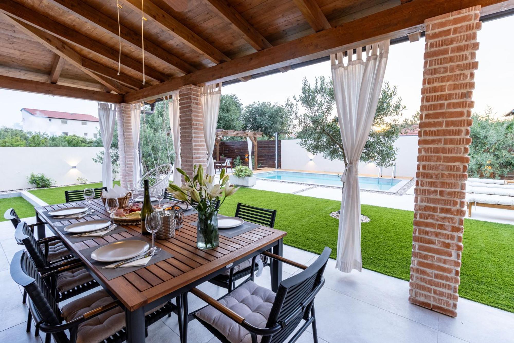 Holiday Home Silencio Biograd 比奥格勒·纳·莫鲁 外观 照片