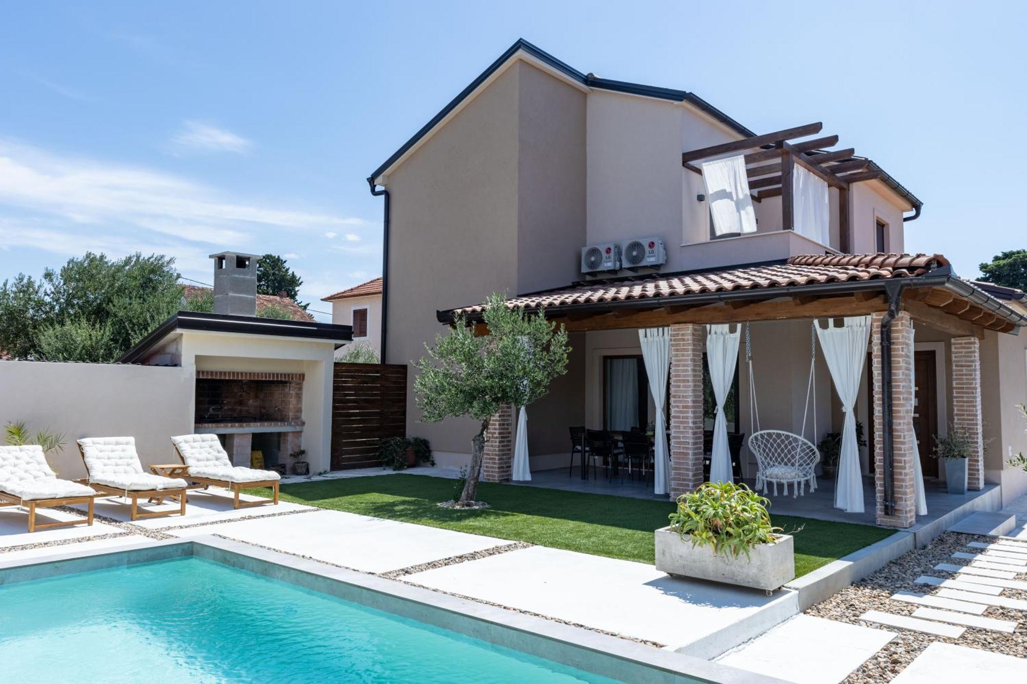 Holiday Home Silencio Biograd 比奥格勒·纳·莫鲁 外观 照片